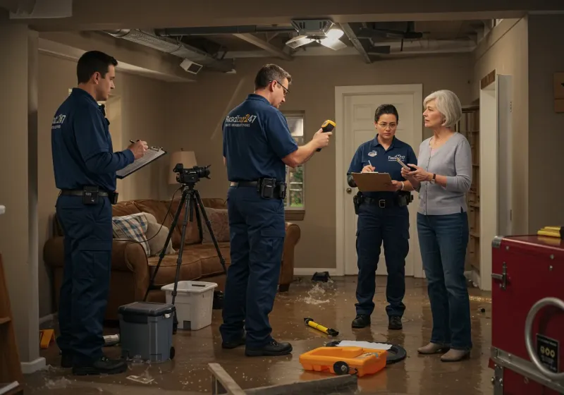 Water Damage Assessment and Insurance Documentation process in Trinity, NC