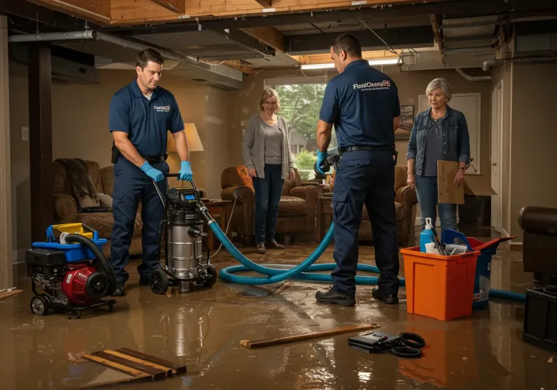Basement Water Extraction and Removal Techniques process in Trinity, NC