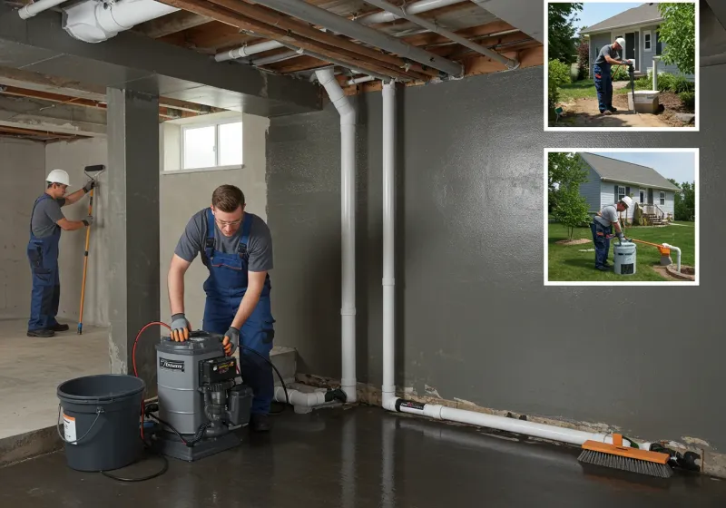 Basement Waterproofing and Flood Prevention process in Trinity, NC